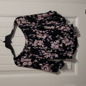 Floral Off The Shoulder Top